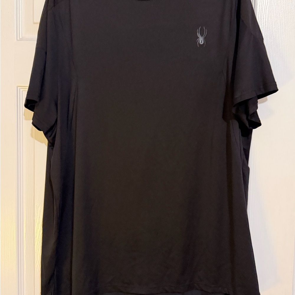 Spyder Men's Charcoal Short Sleeve Tee